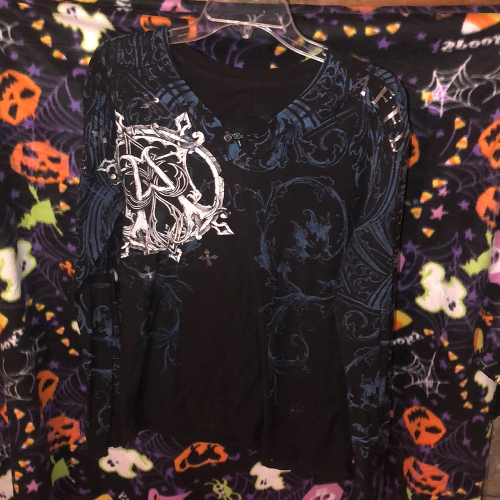 Men’s Affliction Long Sleeved Shirt